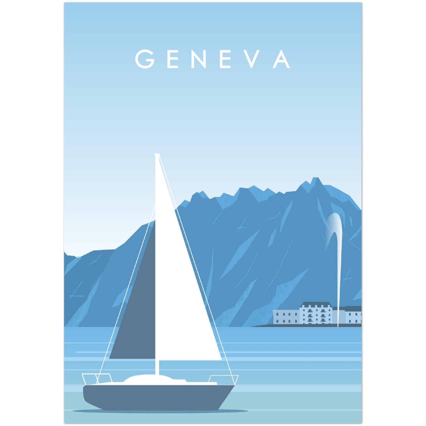 Geneva Travel Poster