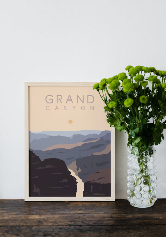 Grand Canyon Travel Poster